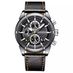 MINIFOCUS hommes Montre 2019 nouvelle bande de luxe mode décontracté en cuir MFG-01