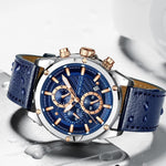 MINIFOCUS hommes Montre 2019 nouvelle bande de luxe mode décontracté en cuir MFG-01