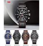 MINIFOCUS hommes Montre 2019 nouvelle bande de luxe mode décontracté en cuir MFG-01