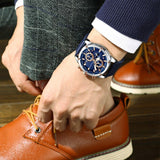 MINIFOCUS hommes Montre 2019 nouvelle bande de luxe mode décontracté en cuir MFG-01